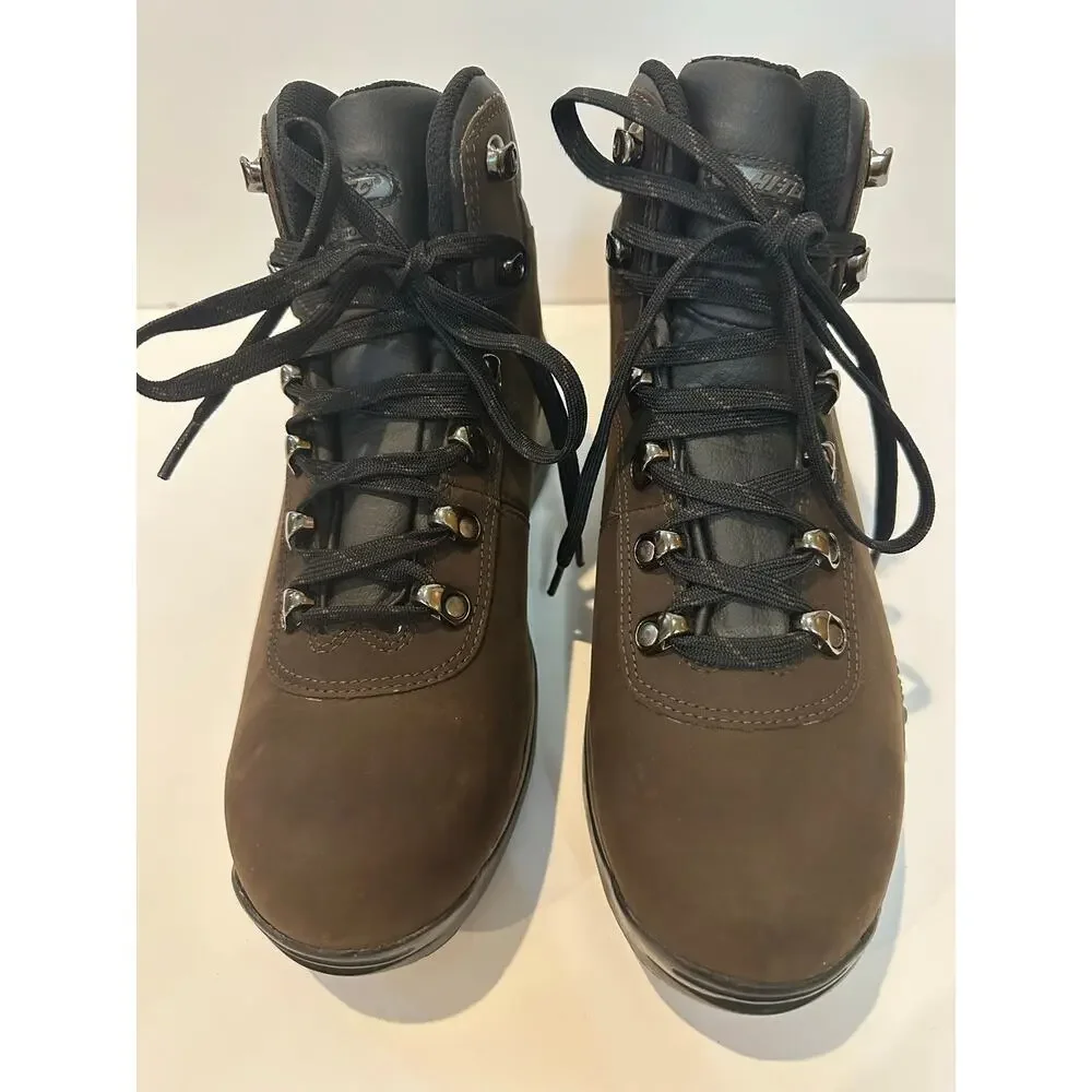 Hi-Tec Altitude IV Insulated Waterproof Hiking Boots Men’s 8.5 Brown Leather
